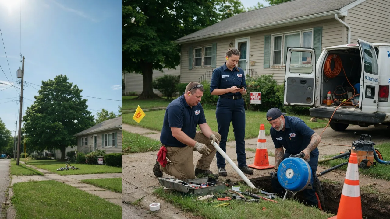 Sewer Line Repair in Milford Center, OH near me
